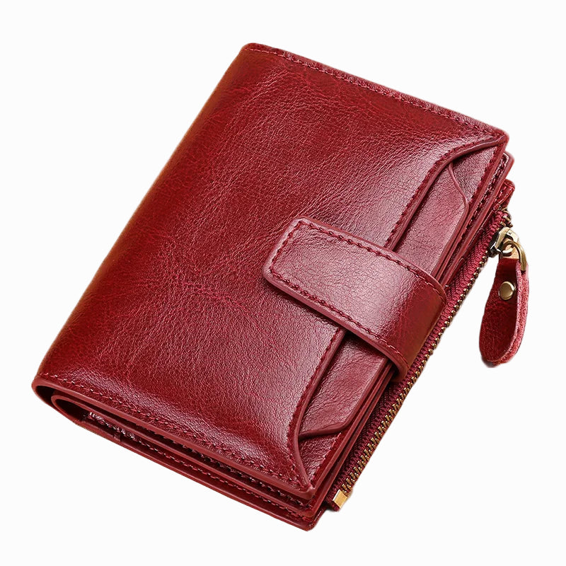 Carteira Feminina de Couro Inês