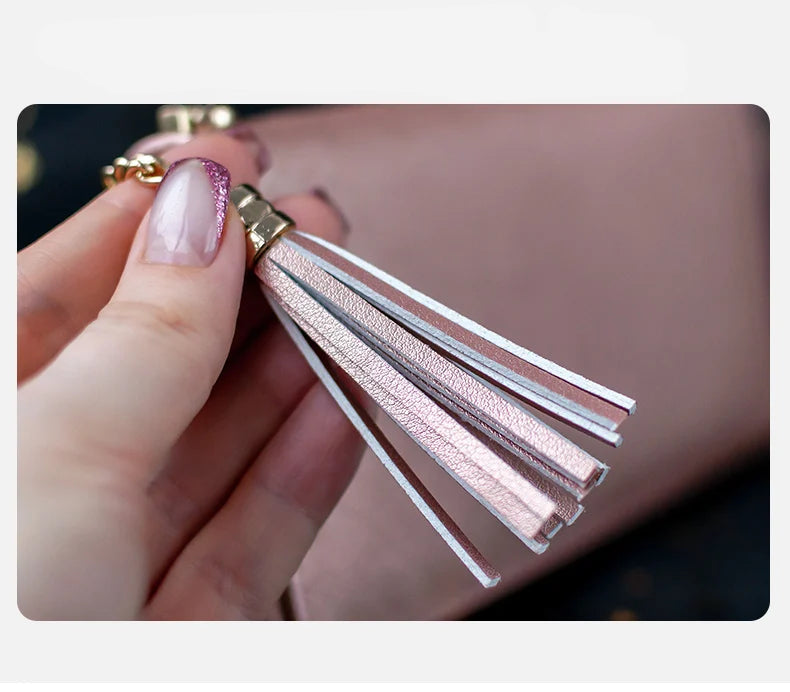 Carteira Feminina de Couro Clarice