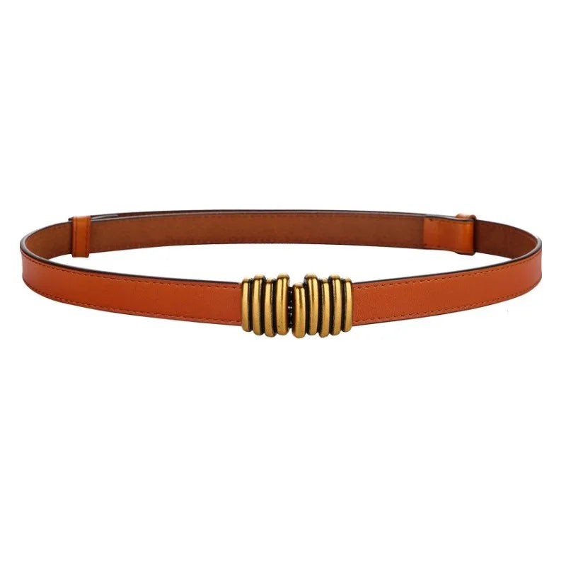 Cinto Feminino de Couro Feminino Lia