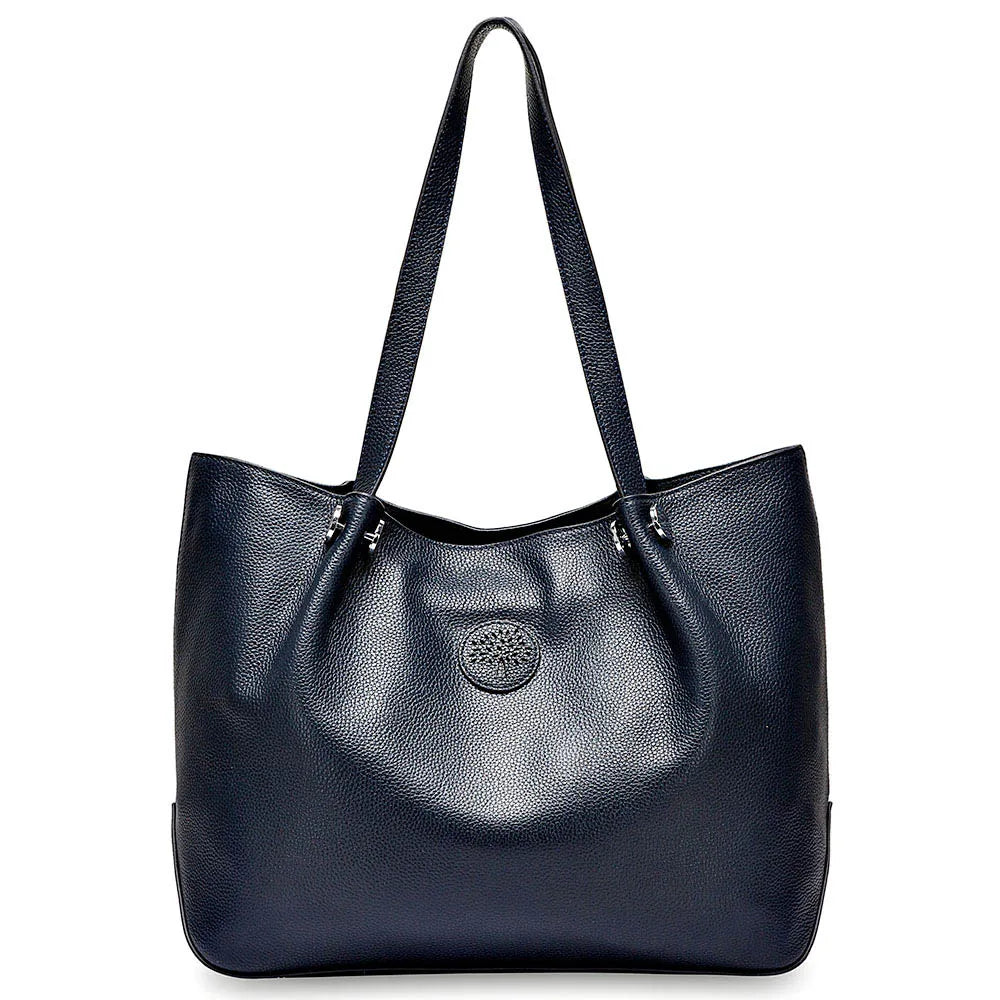Bolsa Tote de Couro Genuíno Helena