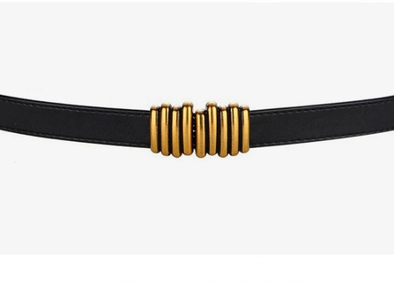 Cinto Feminino de Couro Feminino Lia