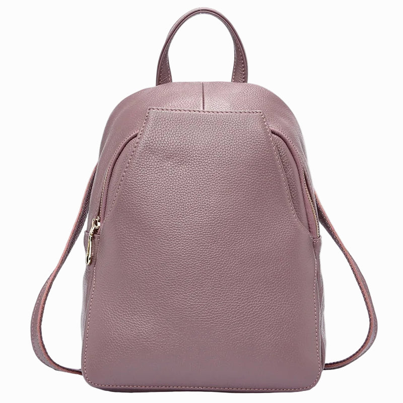 Mochila Feminina de Couro Genuíno Daphne