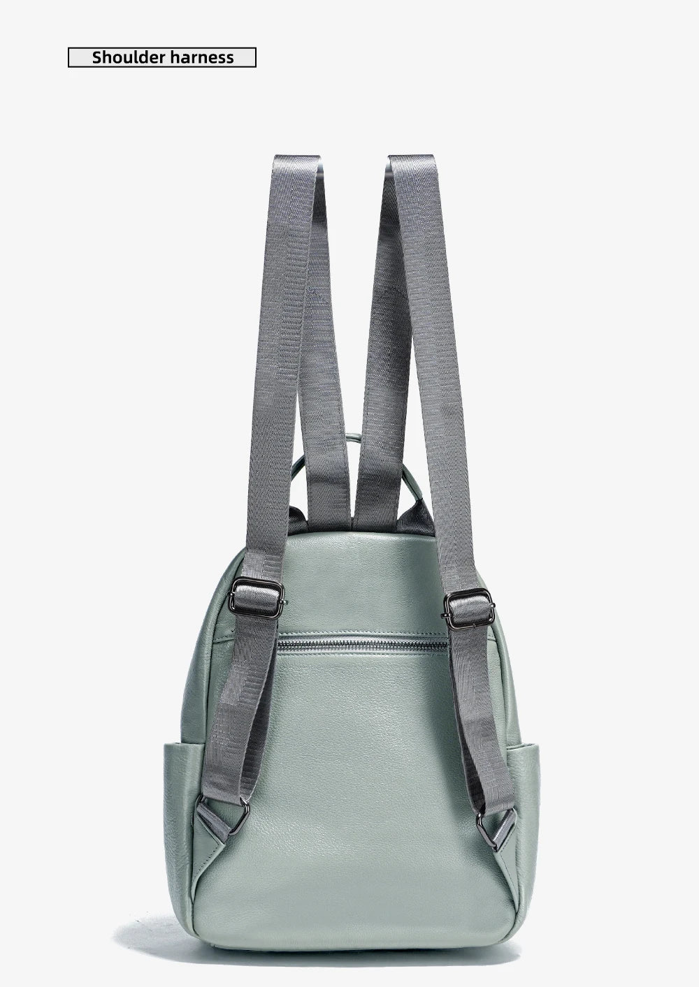 Mochila Feminina de Couro Genuíno Camilla