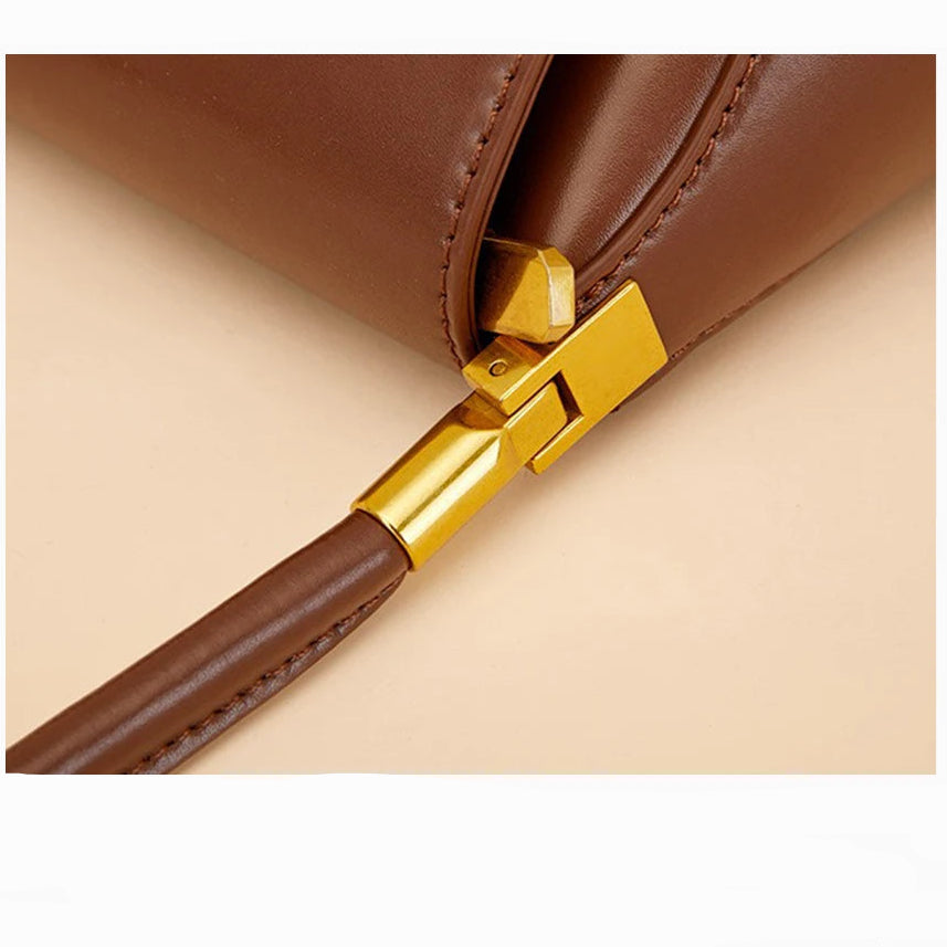 Bolsa Baguete de Couro Genuíno Chloé