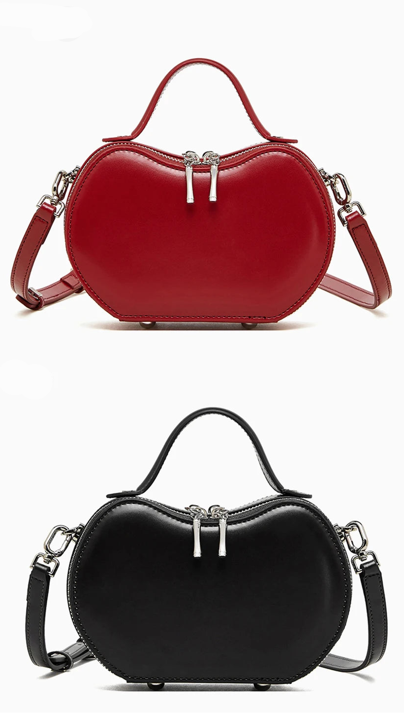 Bolsa Transversal de Couro Sienna