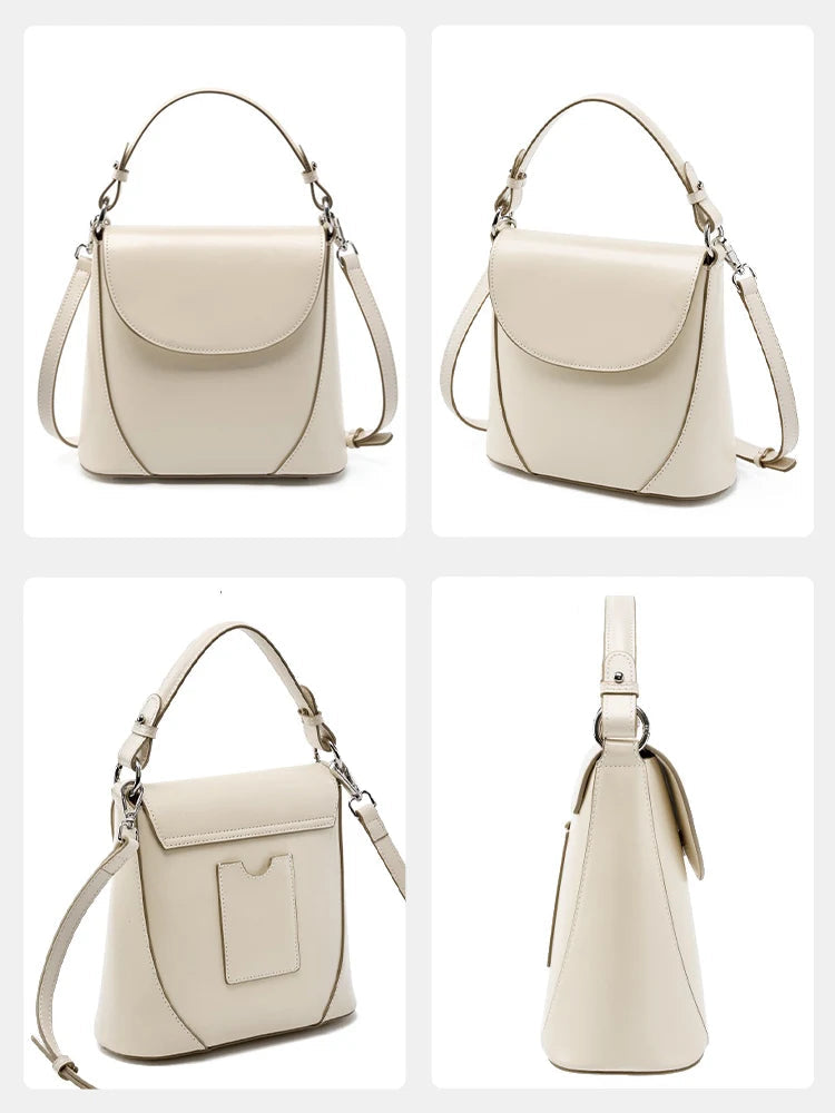 Bolsa de Ombro e Crossbody de Couro Versailles