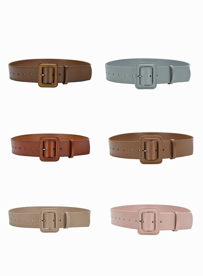 Cinto Feminino de Couro Nina