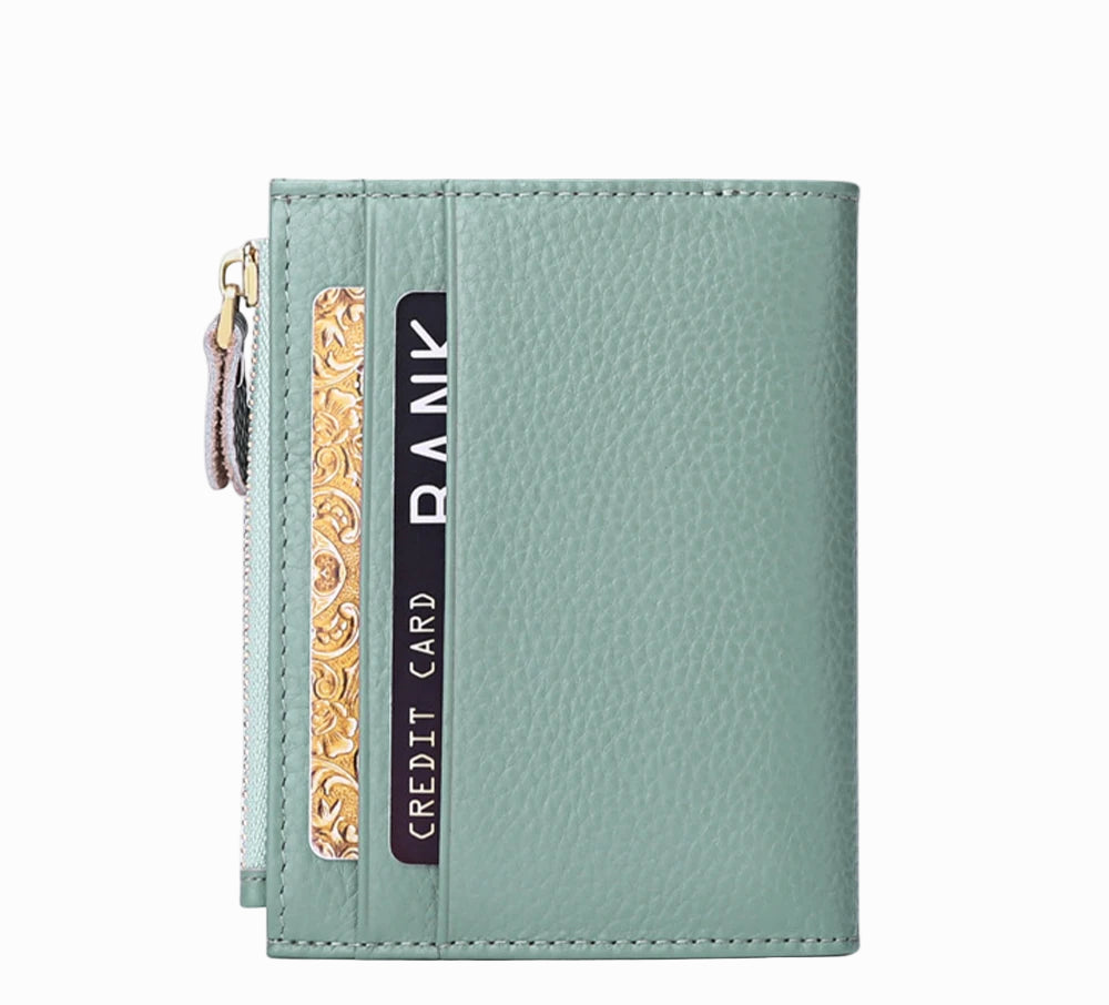 Carteira Feminina de Couro Genuíno Maia