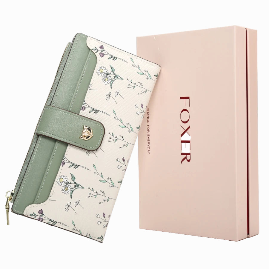 Carteira Feminina de Couro Alina