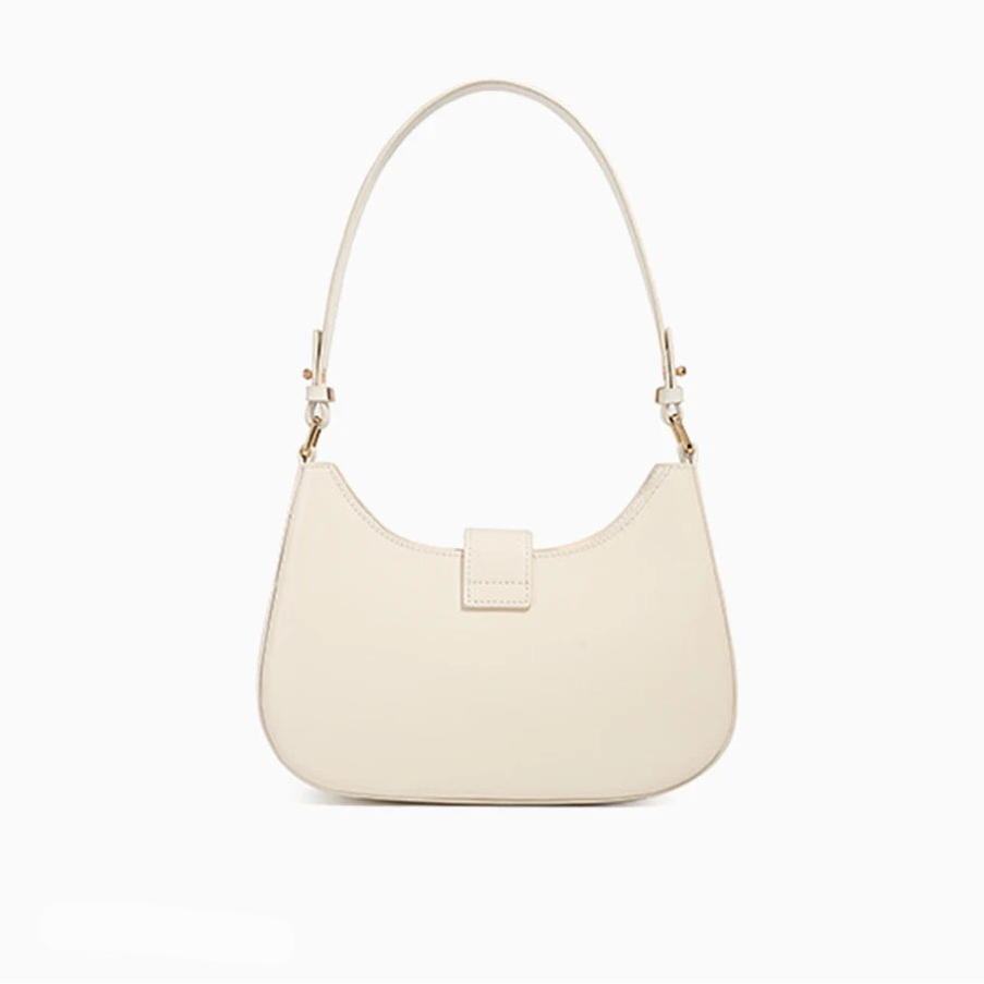 Bolsa de Ombro de Couro Charmosa