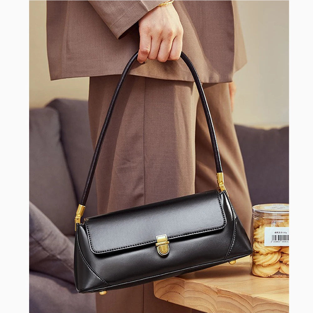 Bolsa Baguete de Couro Genuíno Chloé | Baguette Handbags | Cores variadas | Detalhe 1 | Vivièn