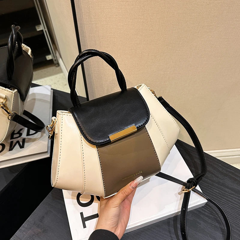 Bolsa de Couro PU Macio Berlin | Cross Body Bags | Cores variadas | Detalhe 34 | Vivièn