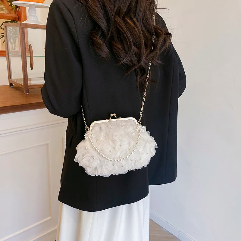 Bolsa de Jantar Elegante de Luxo Florença | Clutch Bags | Cores variadas | Detalhe 15 | Vivièn