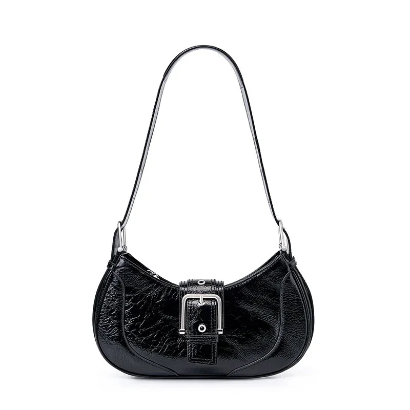 Bolsa de Ombro de Couro Elegante | Shoulder Bags | Cores variadas | Vivièn