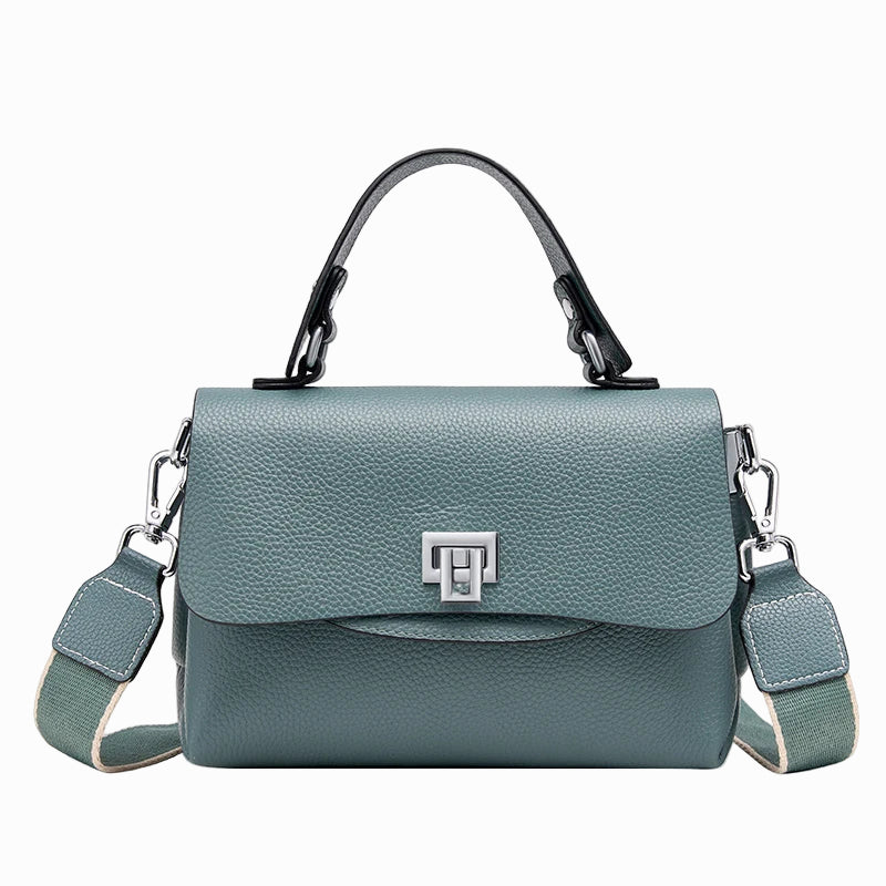 Bolsa de Ombro de Couro Genuíno Isla | Cross Body Bags | Cores variadas | Vivièn