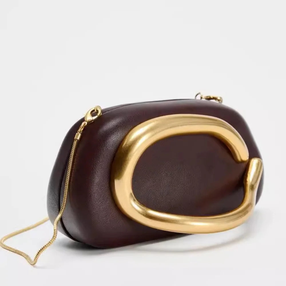 Bolsa Feminina de Acrílico Munique | Clutch Bags | Cores variadas | Costas | Vivièn