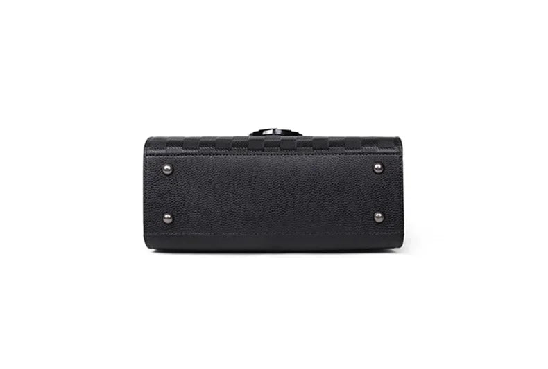 Bolsa Feminina de Couro Dublin | Shoulder Bags | Preto | Detalhe 15 | Vivièn