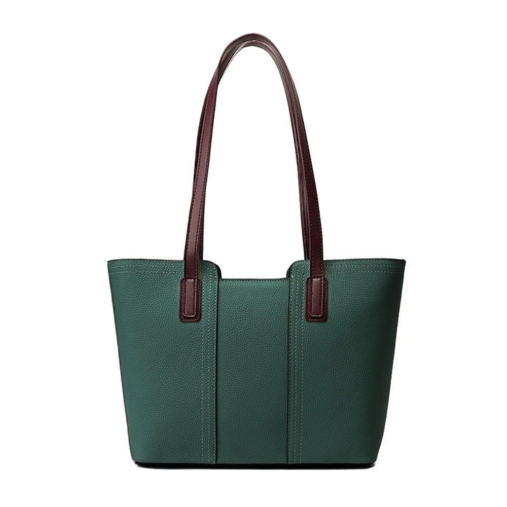 Bolsa Tote de Couro Genuíno Estella | Bucket Bags | Cores variadas | Detalhe 13 | Vivièn