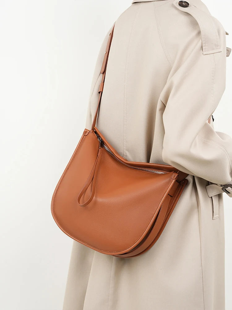 Bolsa Tote de Couro Genuíno Verona | Shoulder Bags | Cores variadas | Costas | Vivièn