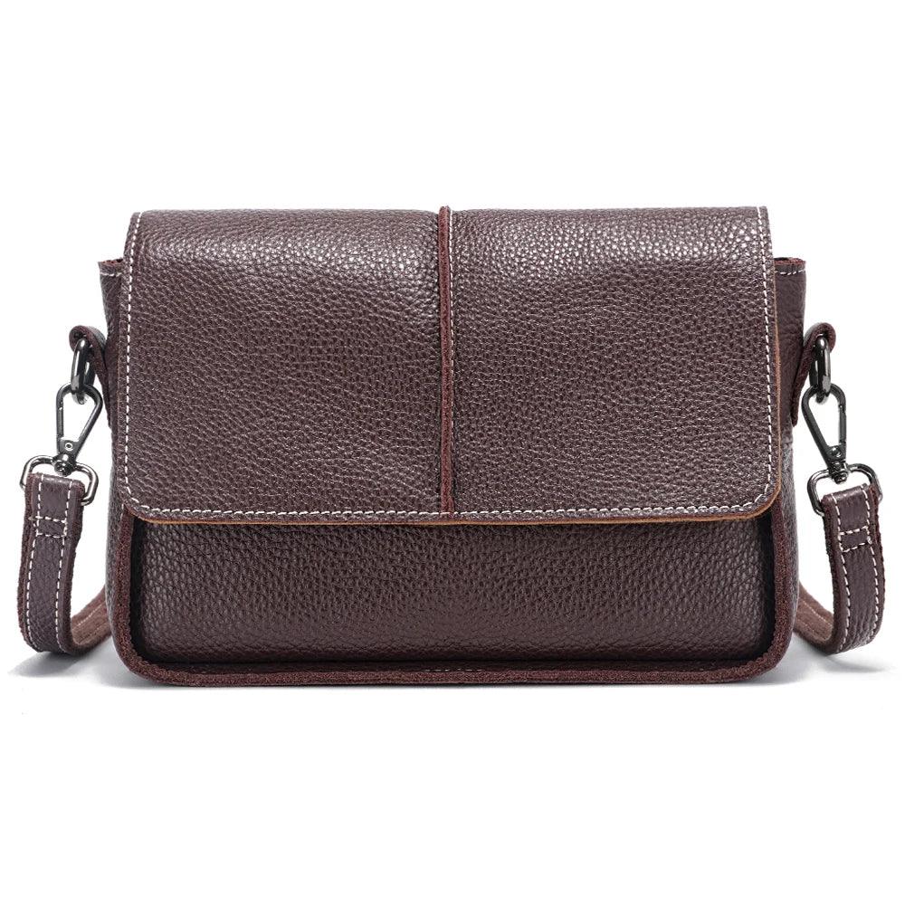 Bolsa Transversal de Couro Classic | Cross Body Bags | Cores variadas | Detalhe 10 | Vivièn