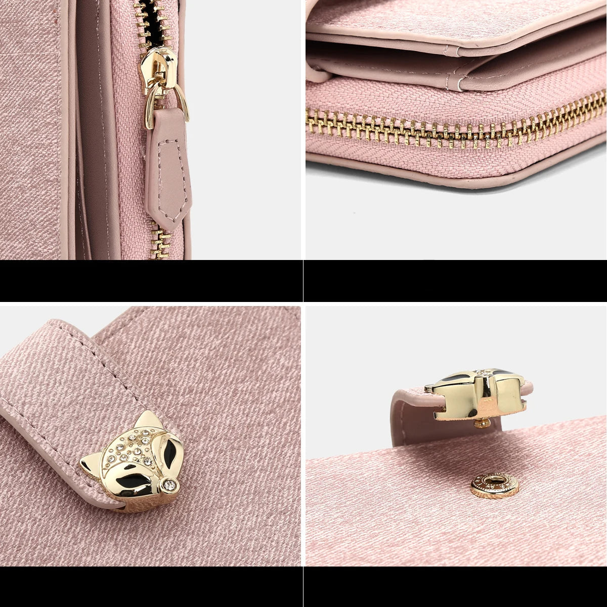 Carteira Feminina Cléo | Wallets | Cores variadas | Detalhe 2 | Vivièn