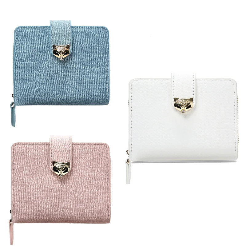 Carteira Feminina Cléo | Wallets | Cores variadas | Lateral | Vivièn