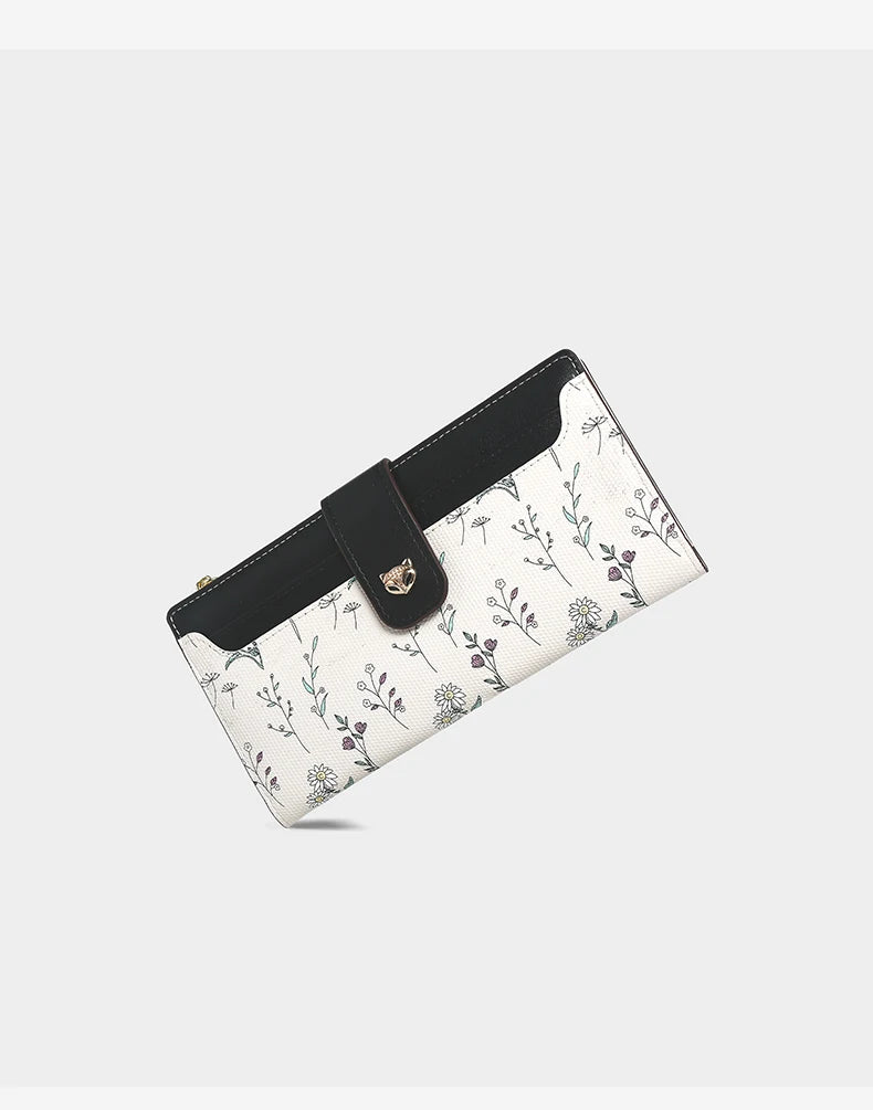 Carteira Feminina de Couro Alina | Wallets | Cores variadas | Detalhe 18 | Vivièn