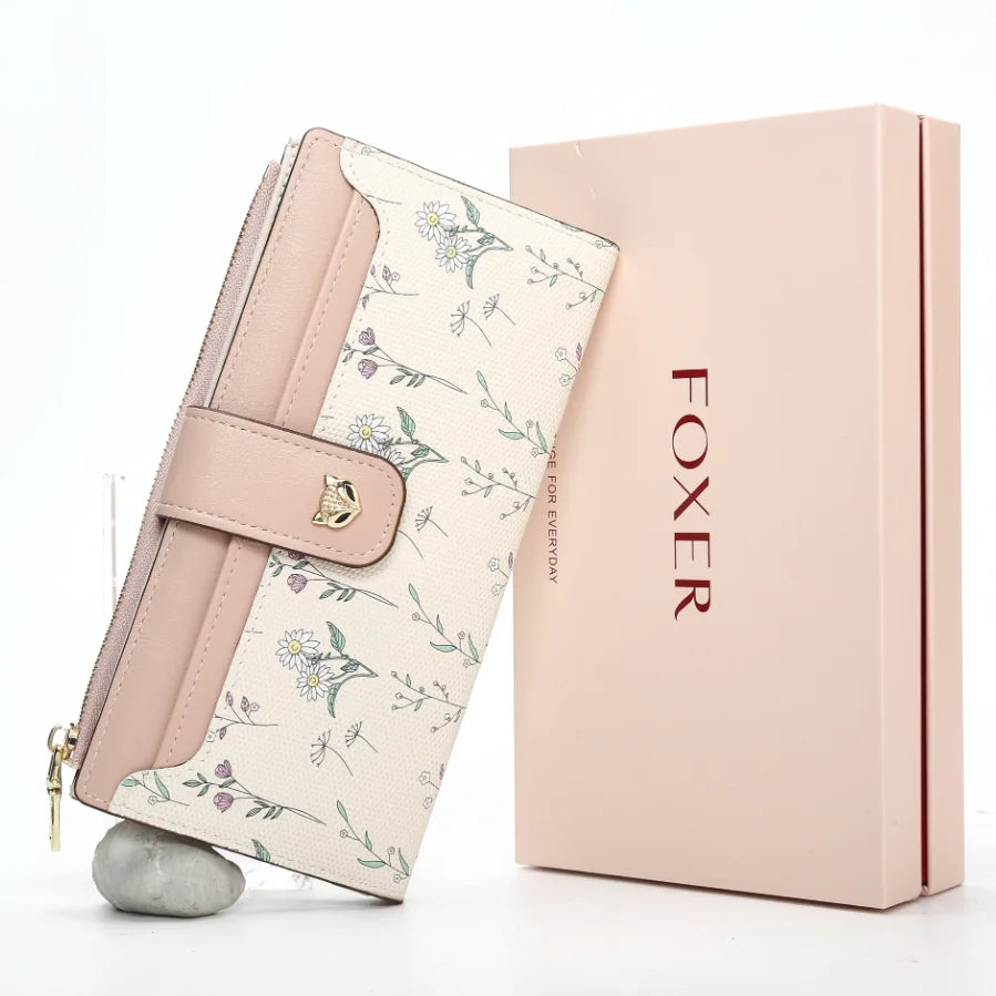 Carteira Feminina de Couro Alina | Wallets | Cores variadas | Detalhe 22 | Vivièn