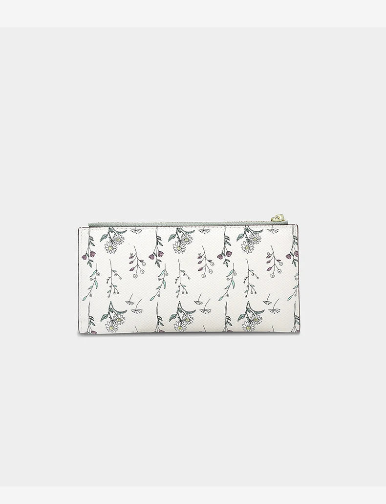 Carteira Feminina de Couro Alina | Wallets | Cores variadas | Detalhe 7 | Vivièn