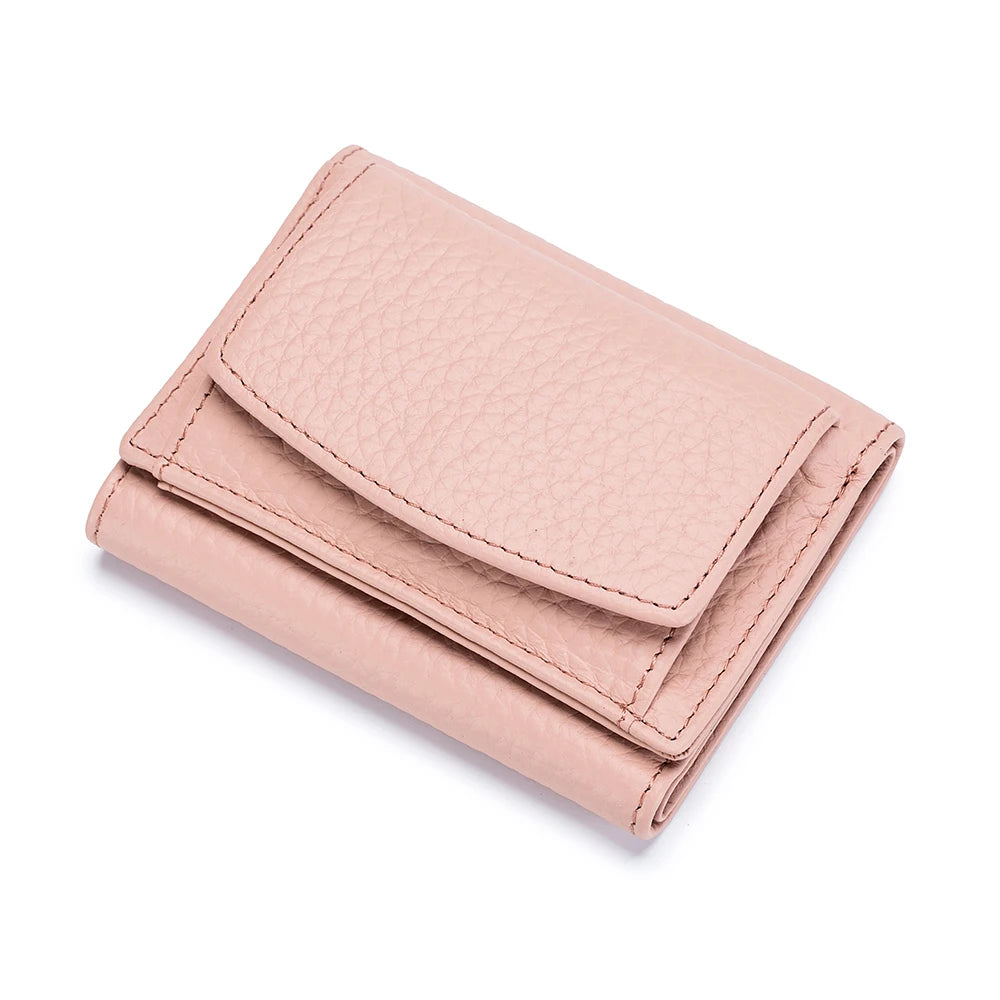 Carteira Feminina de Couro Genuíno Elora | Wallets | Cores variadas | Detalhe 5 | Vivièn