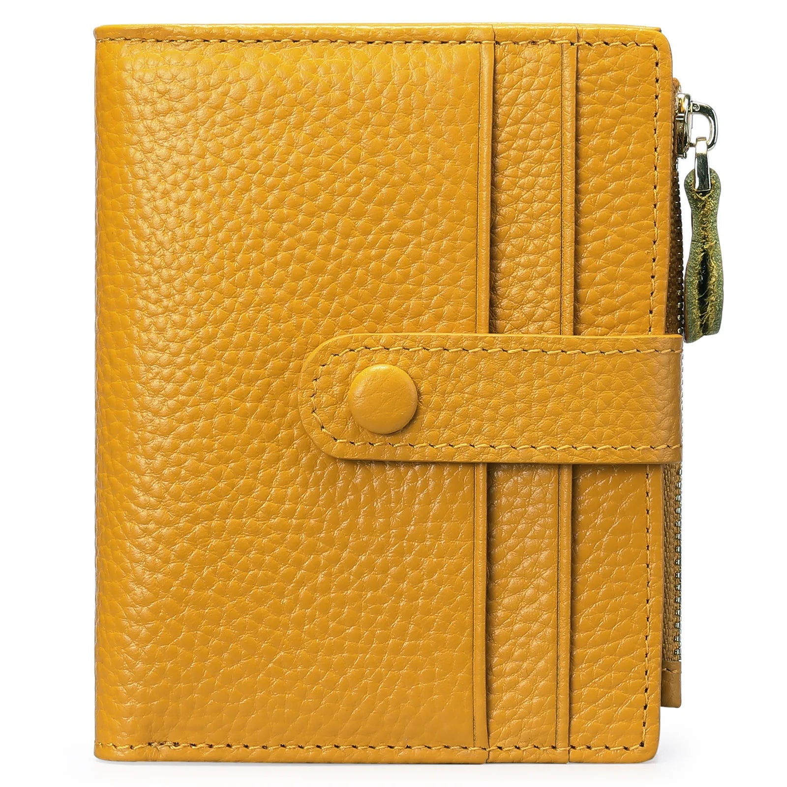 Carteira Feminina de Couro Genuíno Maia | Wallets | Cores variadas | Detalhe 5 | Vivièn