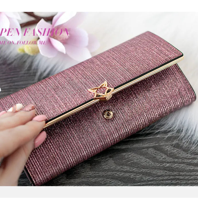Carteira Feminina de Couro Lilian | Wallets | Cores variadas | Detalhe 2 | Vivièn