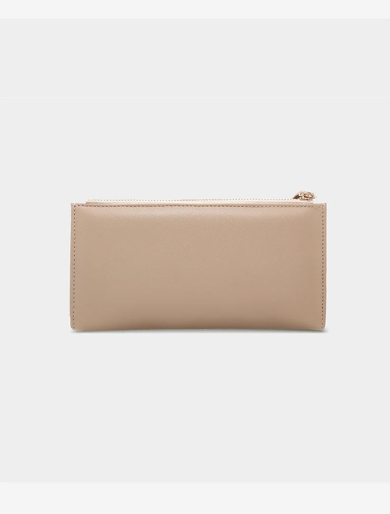 Carteira Feminina de Couro PU Selma | Wallets | Cores variadas | Detalhe 7 | Vivièn