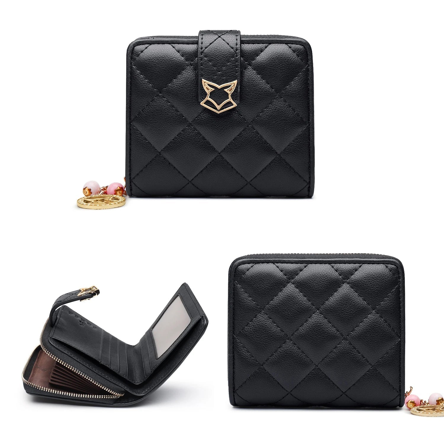 Carteira Feminina Noor | Wallets | Cor não informada | Costas | Vivièn