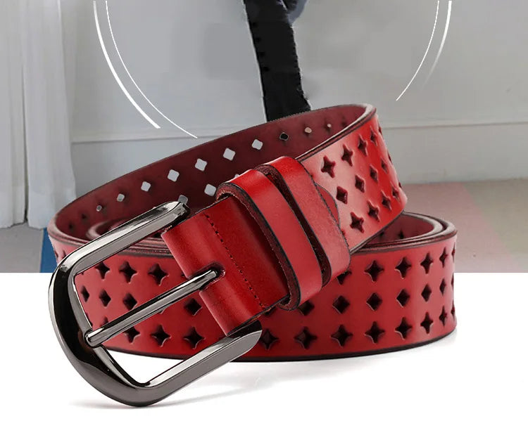 Cinto de Couro Freya | Belts | Cores variadas | Detalhe 3 | Vivièn