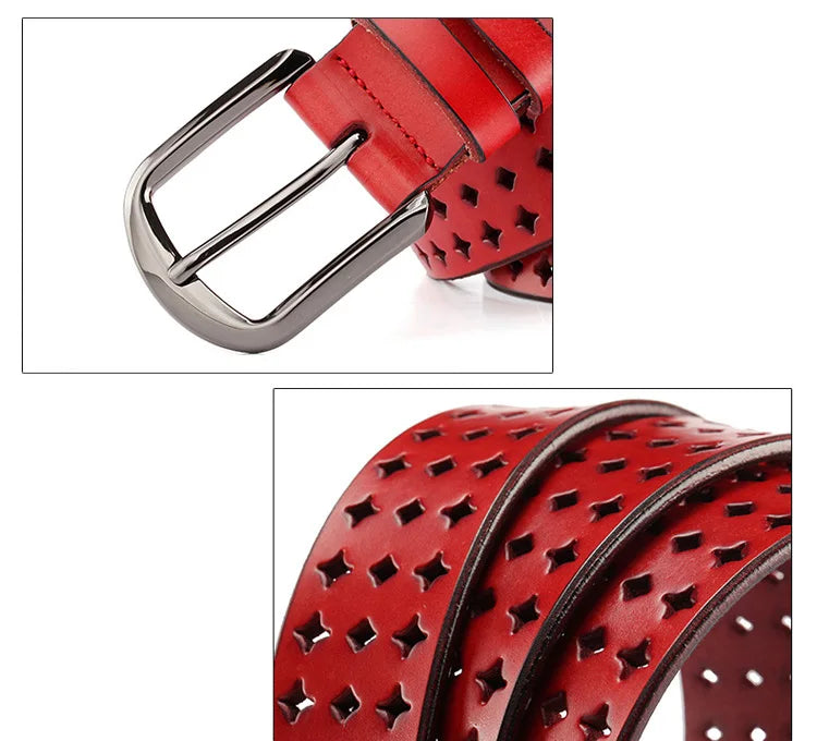 Cinto de Couro Freya | Belts | Cores variadas | Detalhe 7 | Vivièn