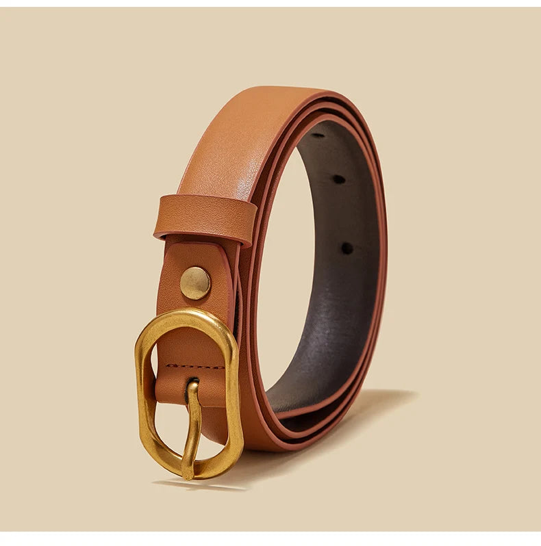 Cinto Feminino de Couro Astrid | Belts | Cores variadas | Detalhe 8 | Vivièn