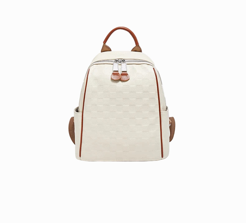 Mochila Casual de Couro Lana | Backpacks | Cores variadas | Detalhe 5 | Vivièn