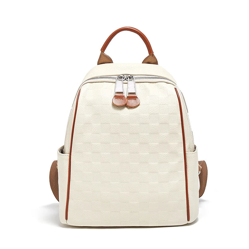 Mochila Casual de Couro Lana | Backpacks | Cores variadas | Detalhe 7 | Vivièn
