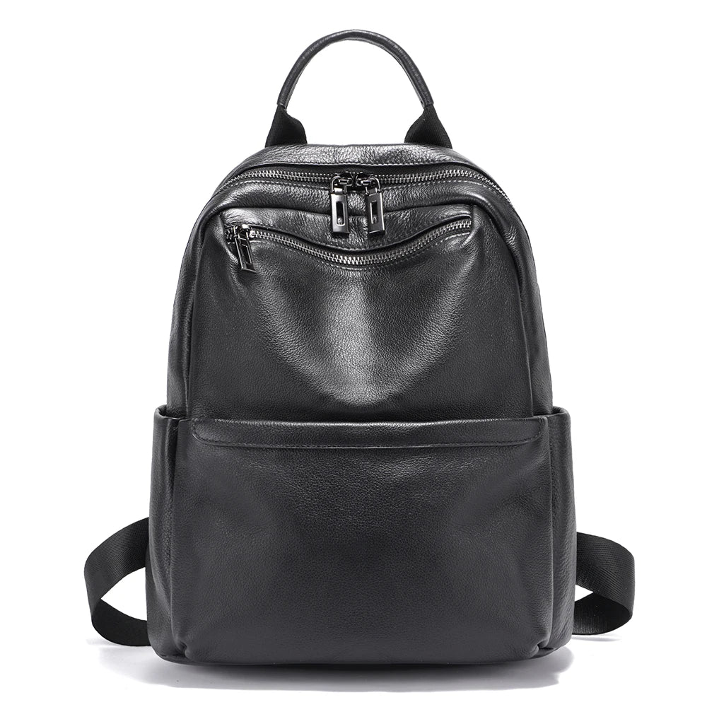 Mochila Feminina de Couro Genuíno Gabrielle | Backpacks | Cores variadas | Detalhe 12 | Vivièn