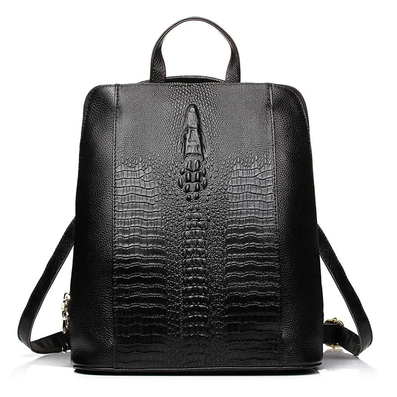 Mochila Feminina de Couro Genuíno Geneviève | Backpacks | Cores variadas | Detalhe 15 | Vivièn
