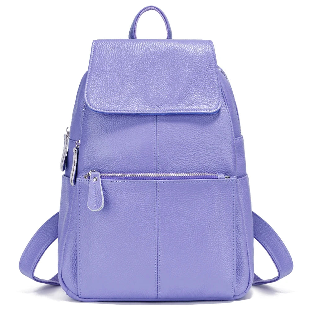 Mochila Feminina de Couro Genuíno Margot | Backpacks | Cores variadas | Detalhe 20 | Vivièn
