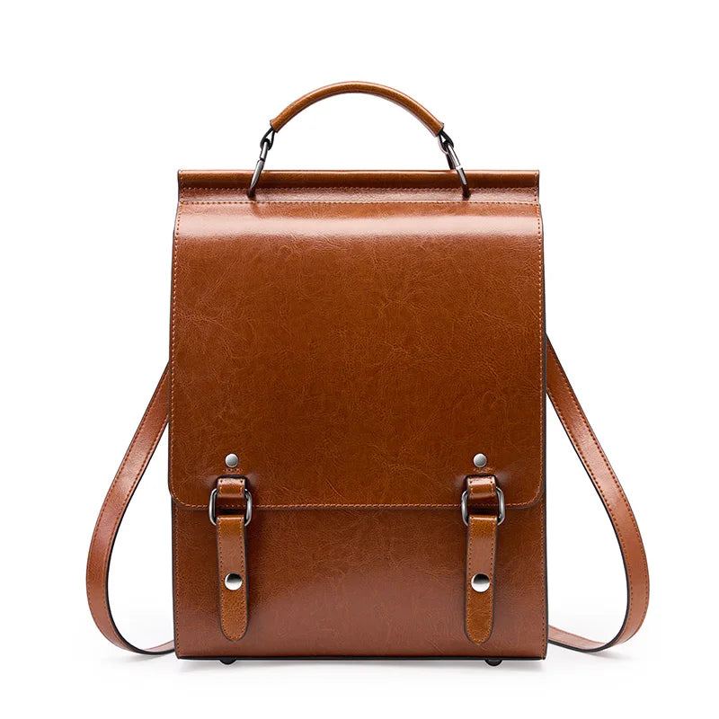 Mochila Feminina Retro de Couro Celene | Backpacks | Cores variadas | Detalhe 10 | Vivièn