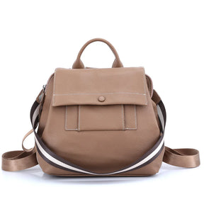 Mochila Feminina de Couro Simone