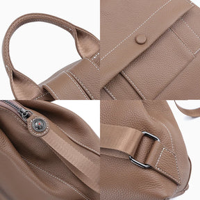 Mochila Feminina de Couro Simone