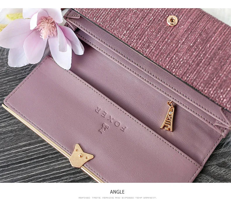 Carteira Feminina de Couro Lilian