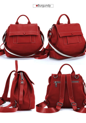 Mochila Feminina de Couro Simone