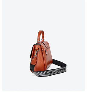 Bolsa de Ombro de Couro Vintage