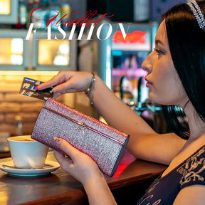 Carteira Feminina de Couro Lilian