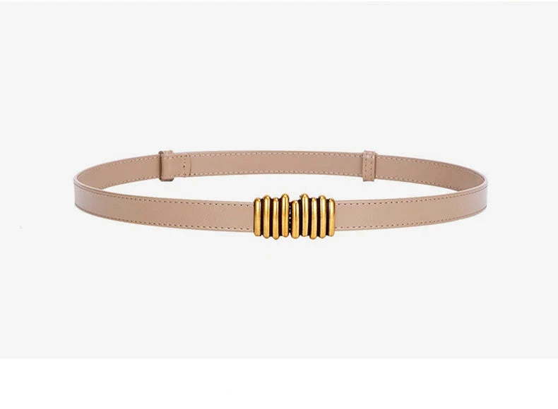 Cinto Feminino de Couro Feminino Lia